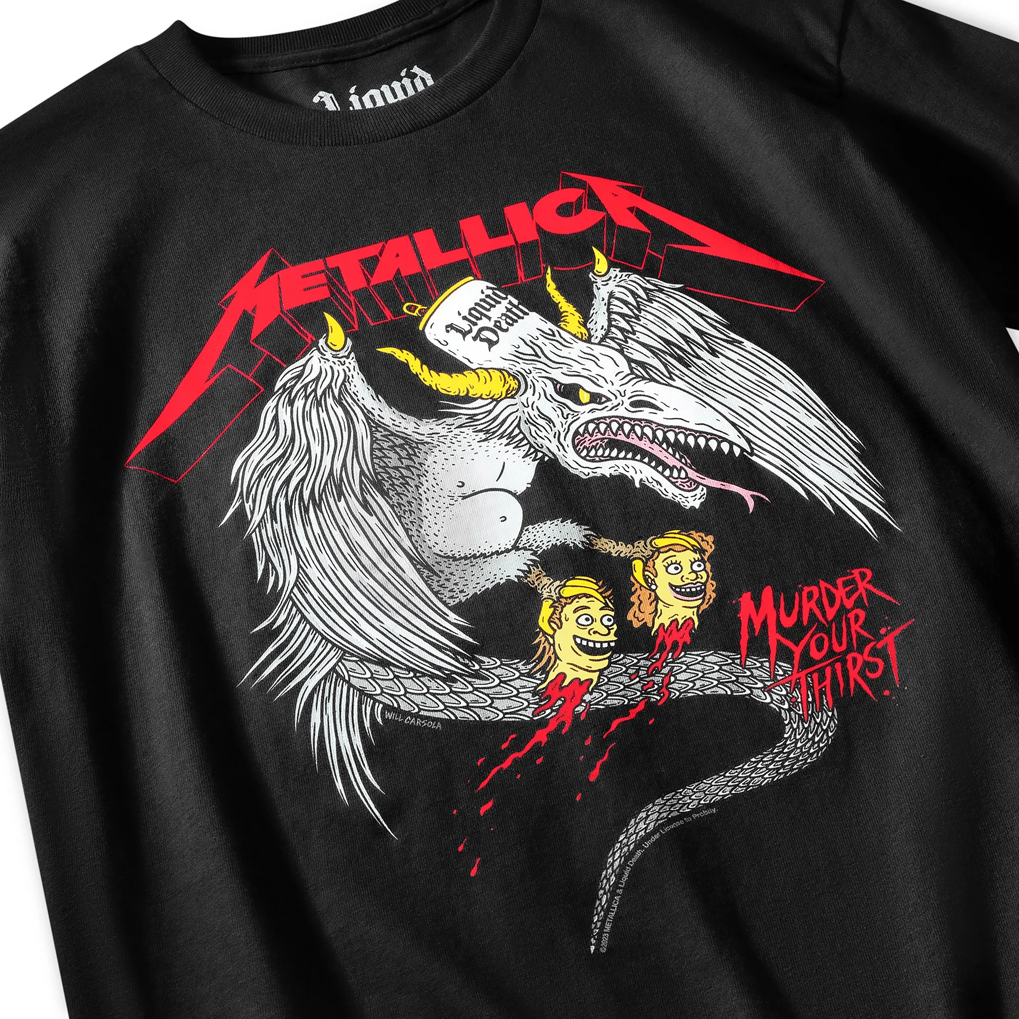 Liquid Death x Metallica Tour Tee - Image 3