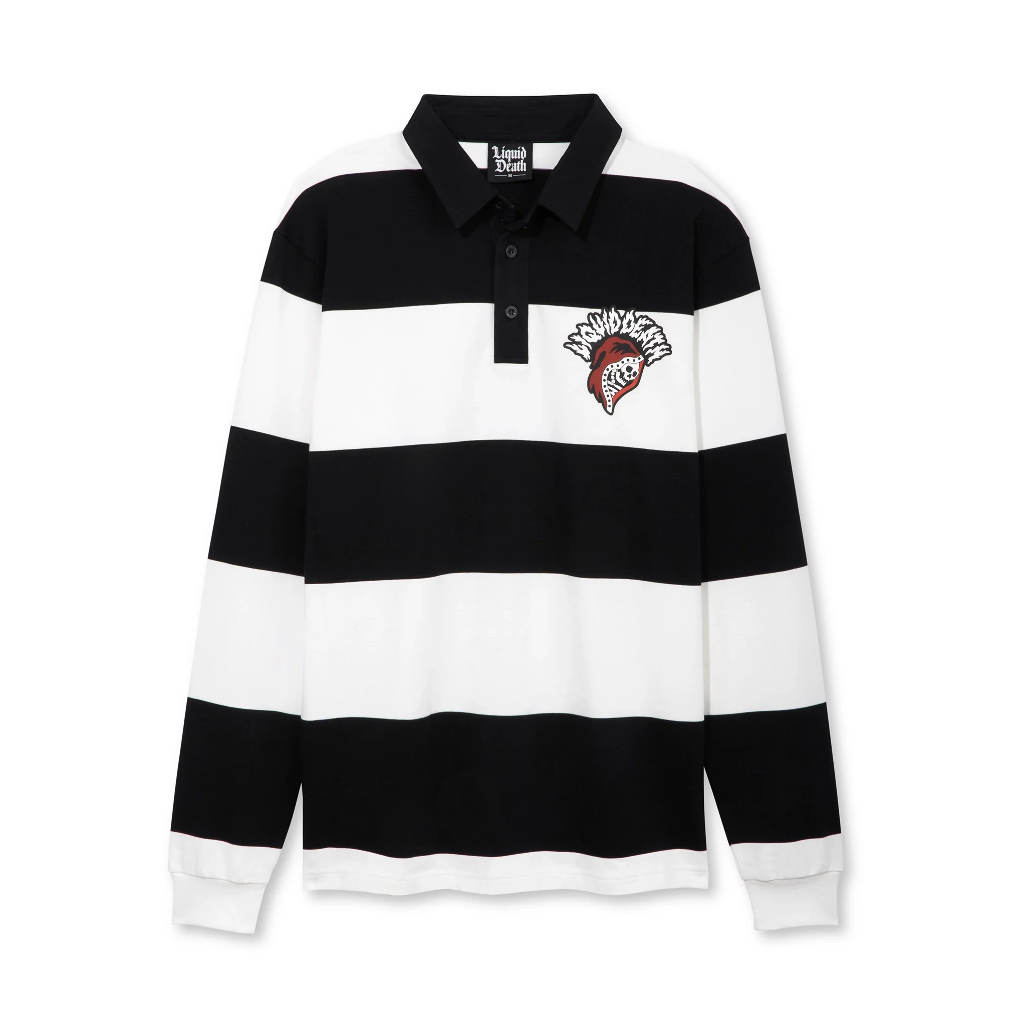 Skull Punter Rugby Shirt - Image 2
